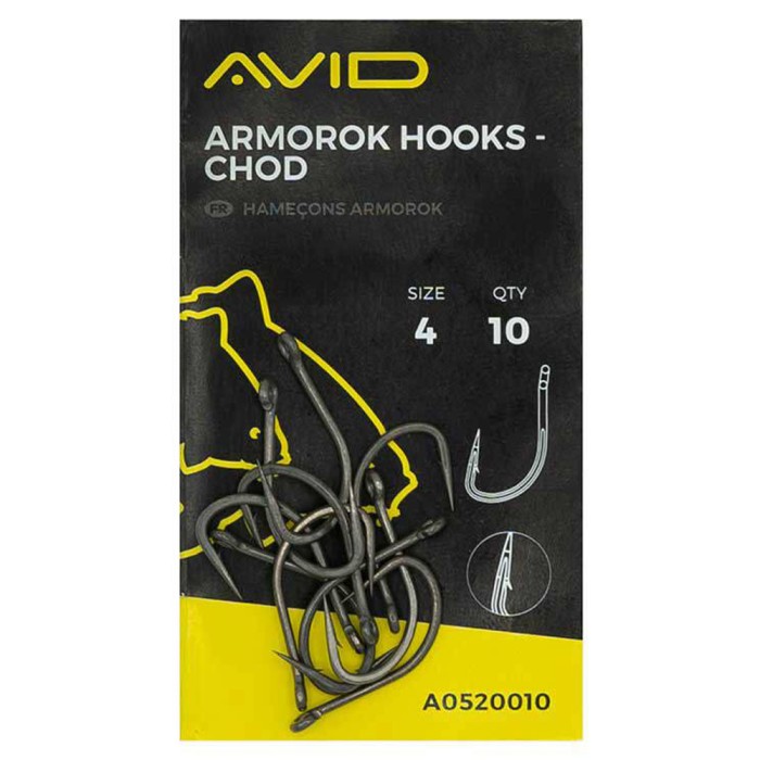 Avid Carp Armorok Chod Hooks - Barbed 2