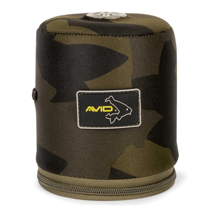 Avid Carp Camo Neoprene Gas Canister Holder