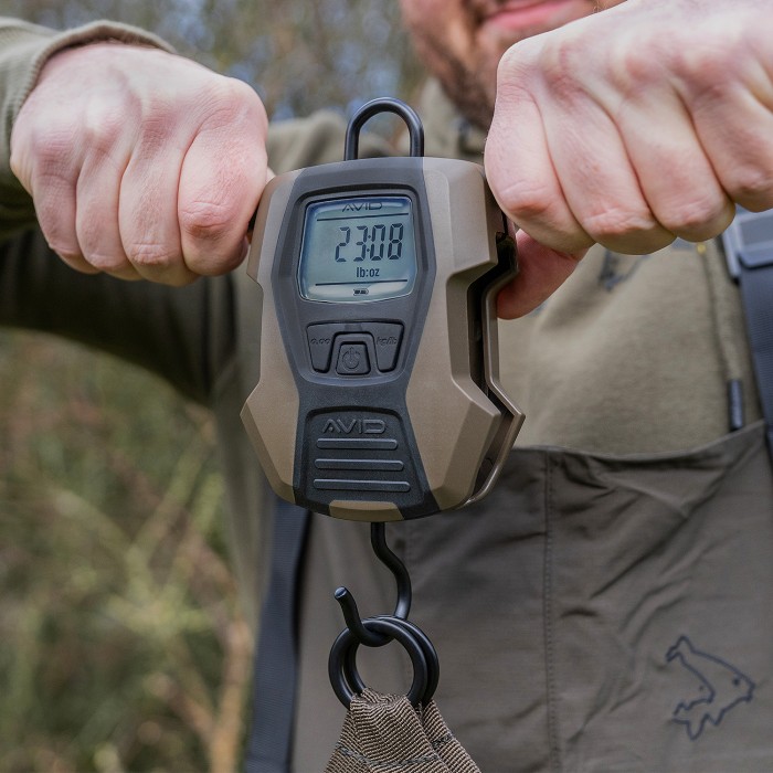 Avid Carp Digital Scales In Use