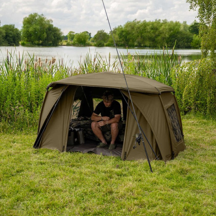 Avid Carp Exo+ Bivvy In Use 1