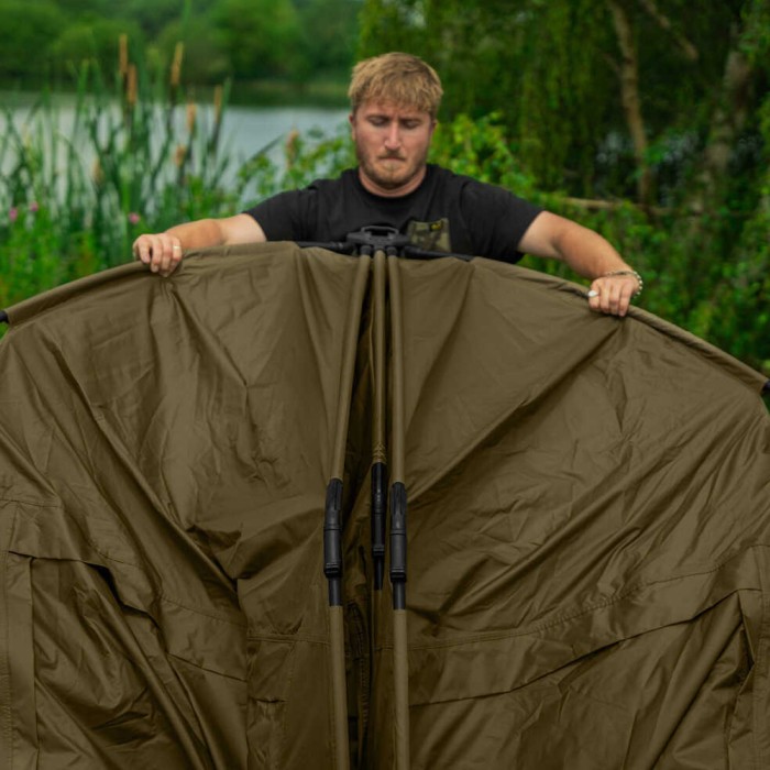 Avid Carp Exo+ Bivvy In Use 6