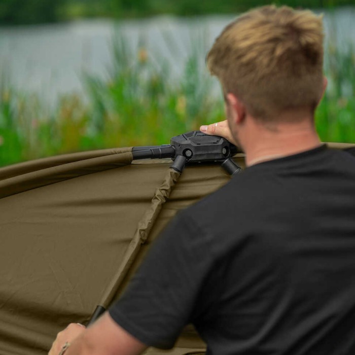 Avid Carp Exo+ Bivvy In Use 7