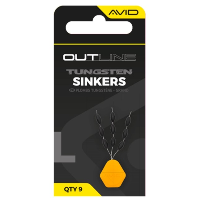 Avid Carp Outline Tungsten Sinkers