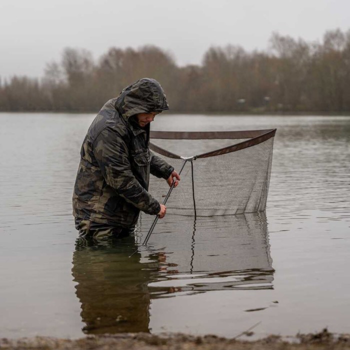 Avid Carp PRO-Tect Landing Net In Use 1