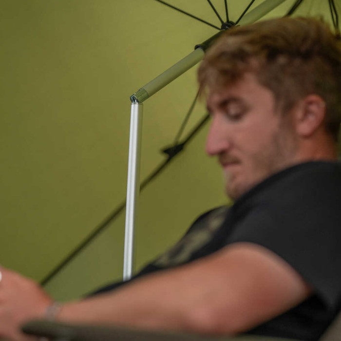 Avid Carp Revolve 3m Brolly In Use 2