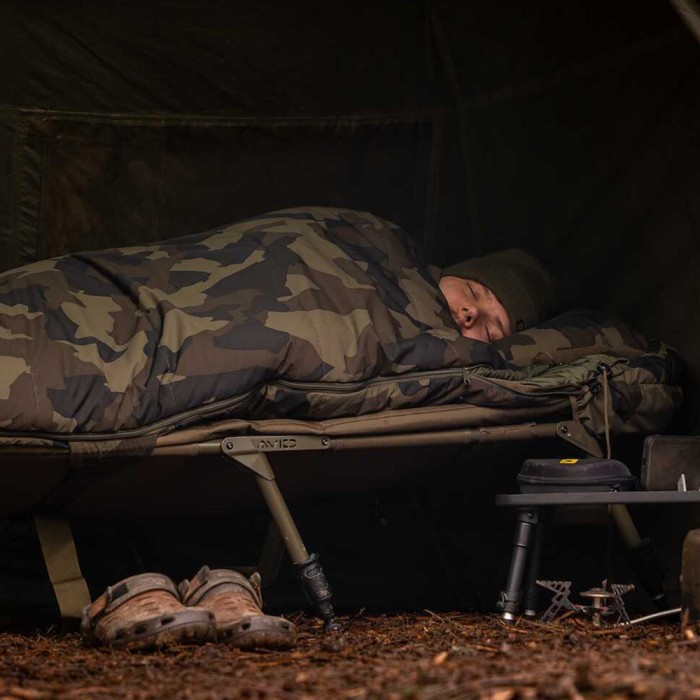 Avid Carp Revolve Sleeping Bag In Use 1