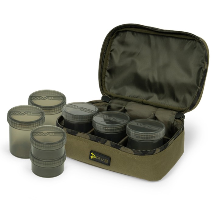 Avid Carp RVS 8-Pot Hookbait Pouch