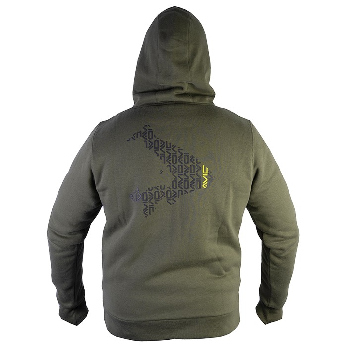 Avid Carp Thermal Hoodie Back