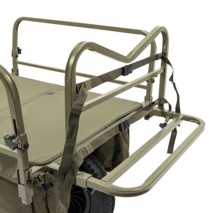 Avid Carp Transit Extreme 3 Wheel Fishing Barrow Close Up 16