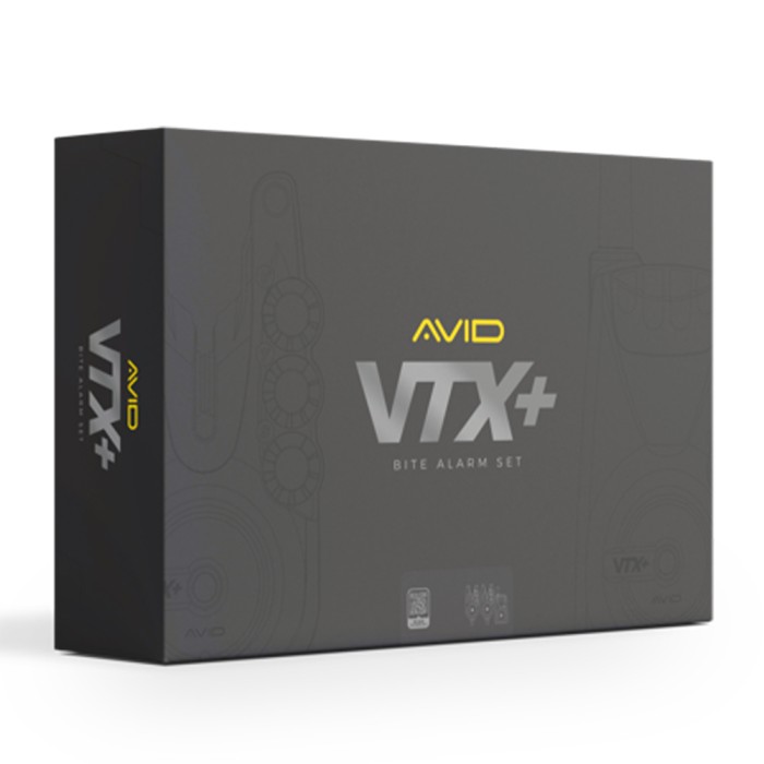 Avid Carp VTX+ Bite Alarm Set 2+1