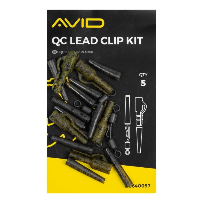 Avid Carp QC Lead Clip Kit Packet