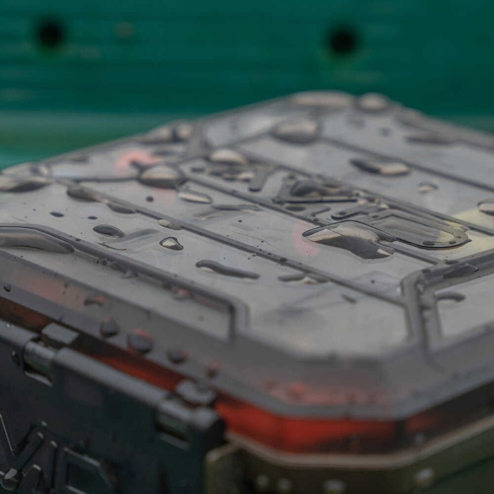 Avid Carp Reload Fishing Accessory Box Close Up 2