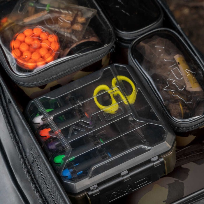 Avid Carp Reload Fishing Accessory Box Close Up 5