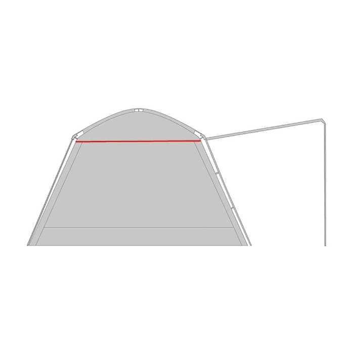 Avid Carp Screen House 4D Pole Set (x4) Corner Block To Corner Block