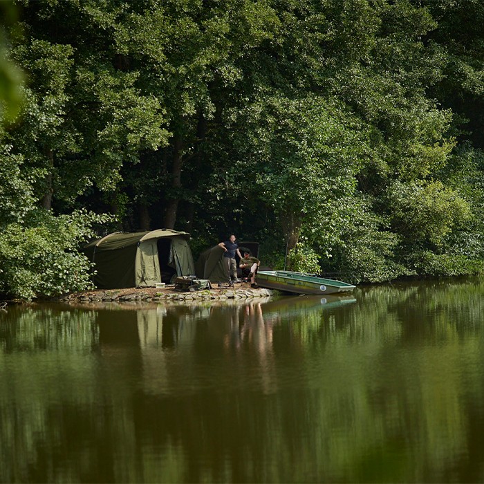 Sonik AXS Fishing Bivvy 2 Man In Use 4