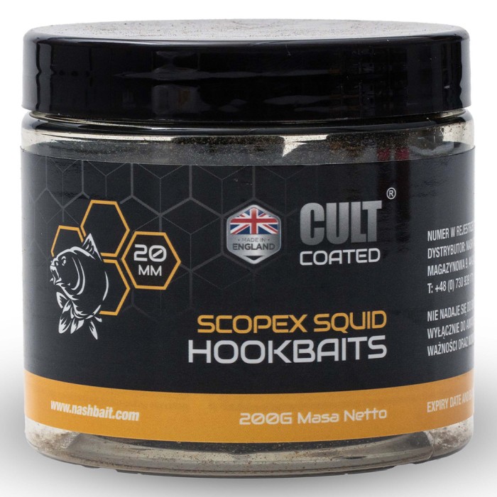 Nash Scopex Squid Cult Coated Hookbaits 2
