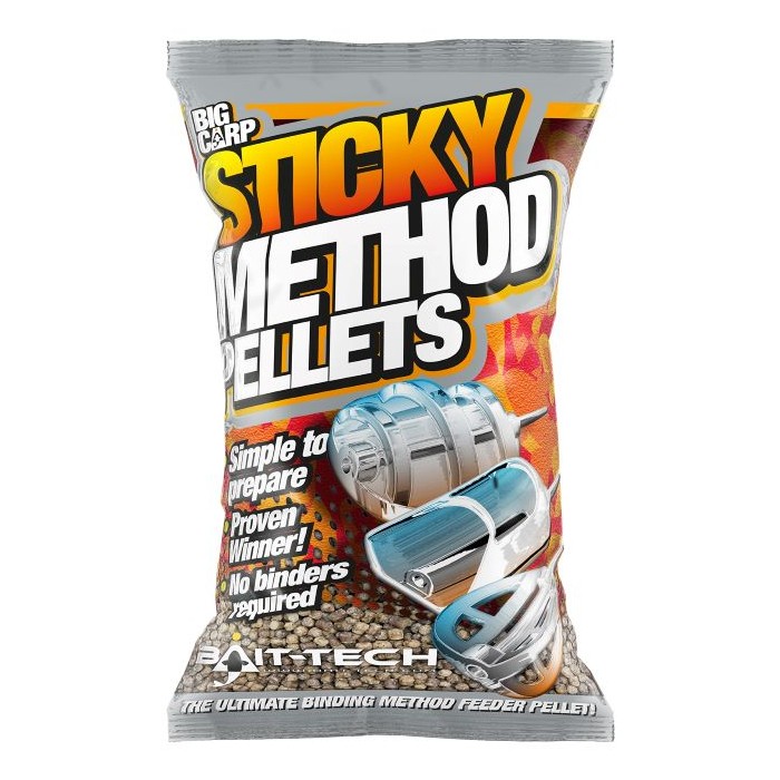 Bait-Tech Big Carp Sticky Method Pellets Micro 800g