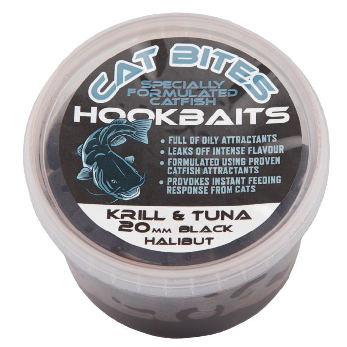 Bait-Tech Cat Bites 20mm Pre Drilled Fishing Hookbaits 350g 1
