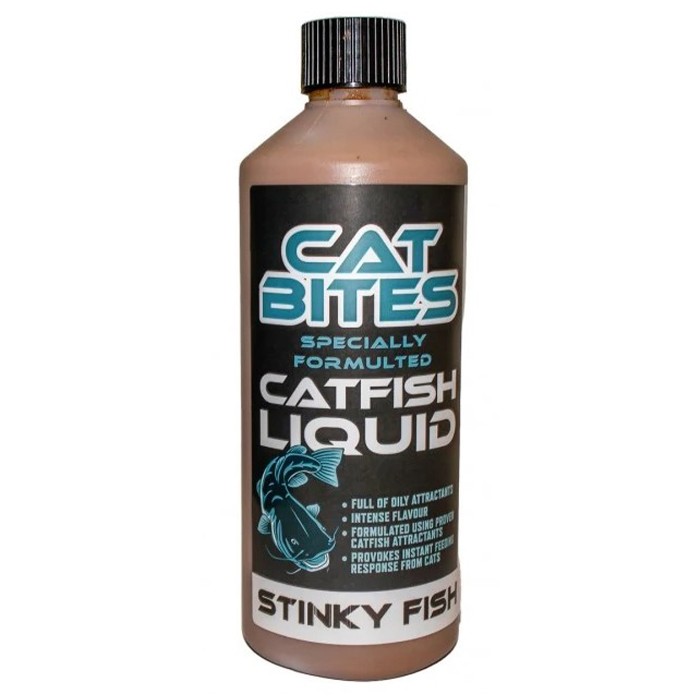 Bait-Tech Cat Bites Stinkyfish Catfish Fishing Liquid Attractant 500ml