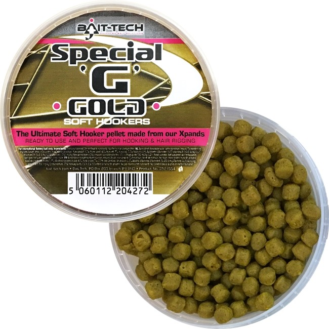 Bait-Tech Special G Soft Hookers Gold