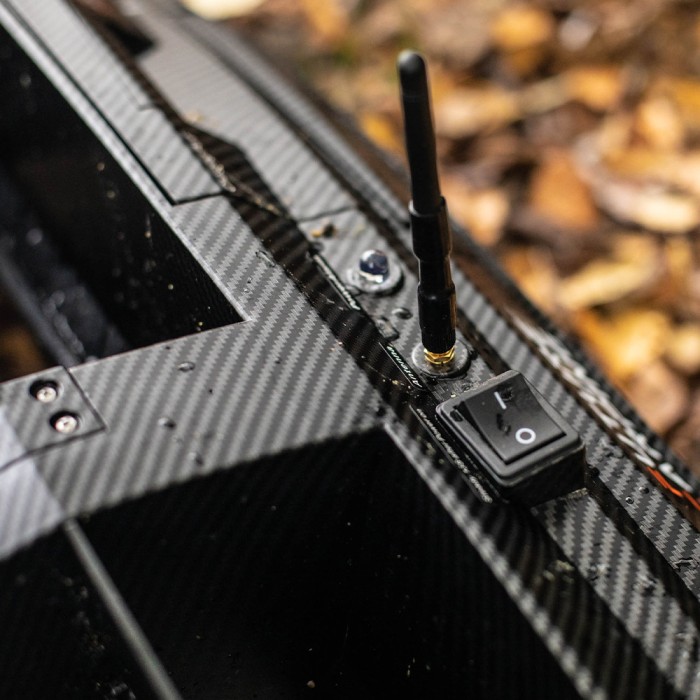 Future Carping V80 Carbon Bait Boat Close Up 3