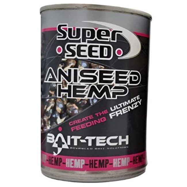 Bait-Tech Canned SuperSeed Hemp Aniseed 350g