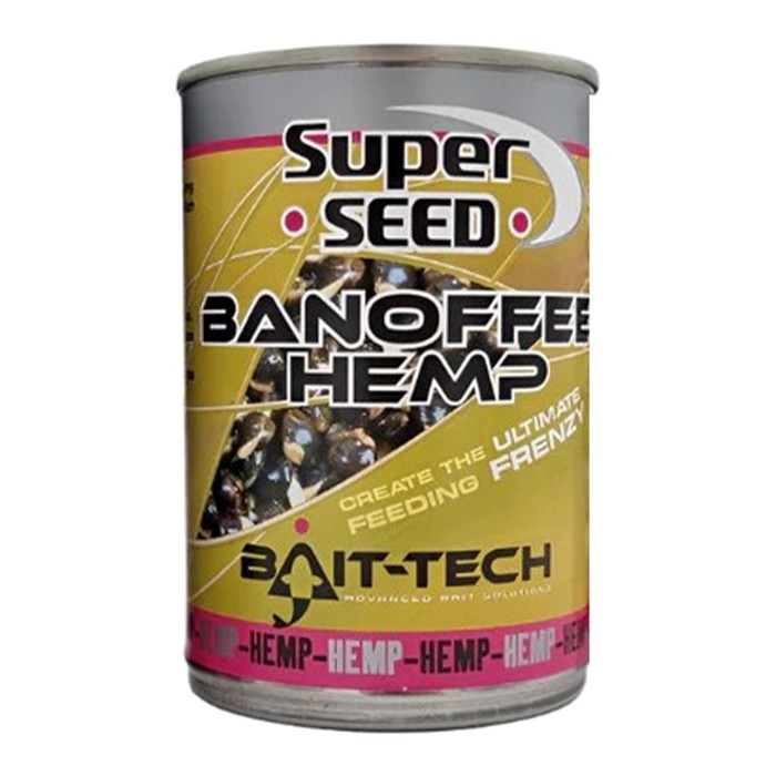 Bait-Tech Canned SuperSeed Hemp Banoffee 350g