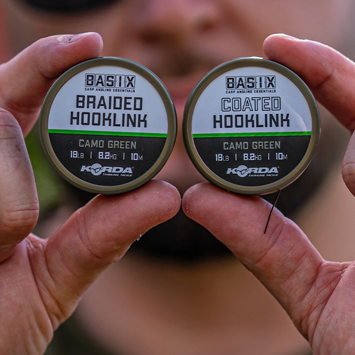 Korda Basix Braided and Coated Hooklink 10m