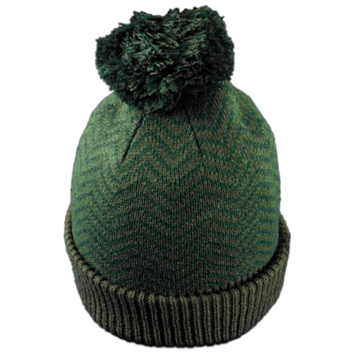 RidgeMonkey APEarel ThermaPro Waterproof Green Bobble Hat