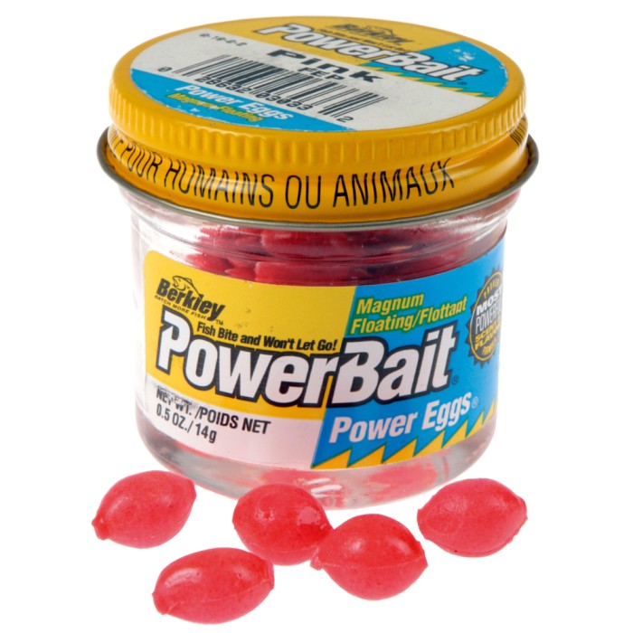 Berkley Powerbait Fishing Eggs Floating Magnum Pink