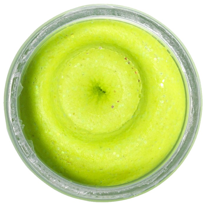 Berkley PowerBait Natural Glitter Trout Bait Garlic Chartreuse