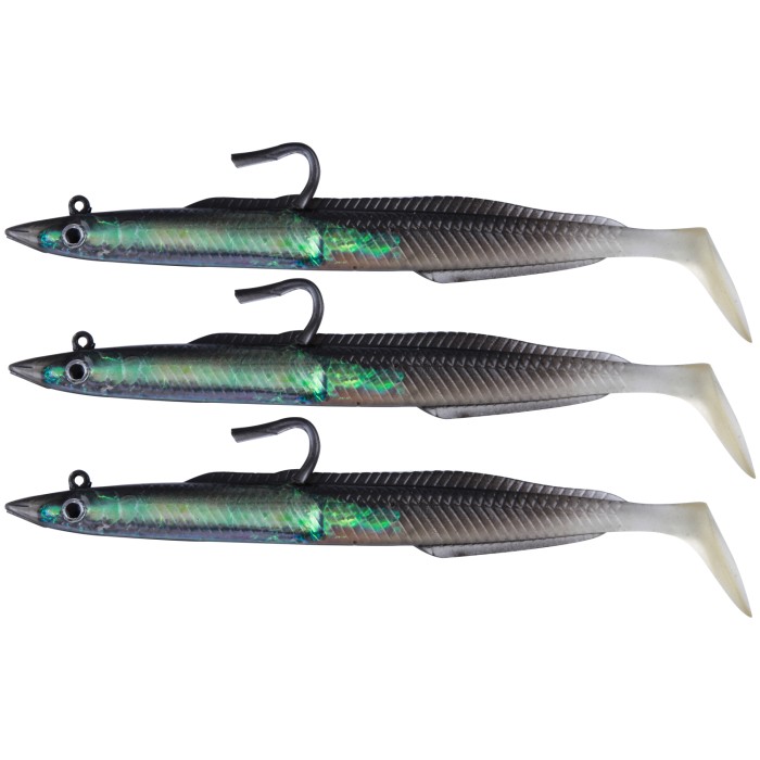 Berkley Powerbait Sandeels Pack of 3 Black