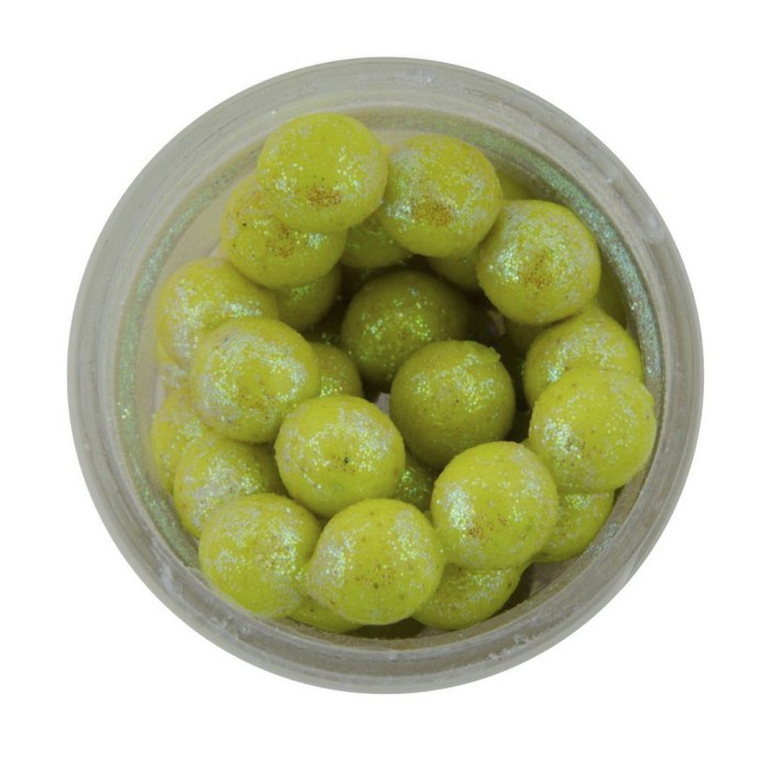 Berkley Powerbait Sparkle Fishing Eggs Floating Magnum Chartreuse