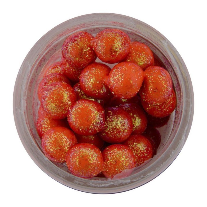 Berkley Powerbait Sparkle Fishing Eggs Floating Magnum Flu Orange