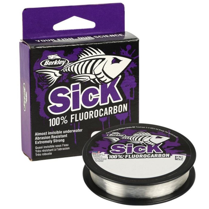 Berkley Sick Clear Flourocarbon Leader 50m