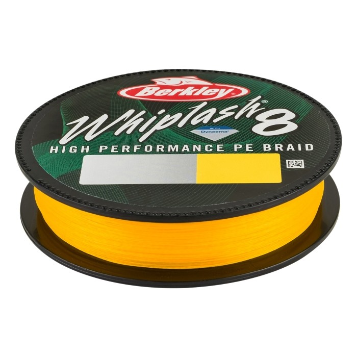 Berkley Whiplash 8 Braid Yellow 300m Spool