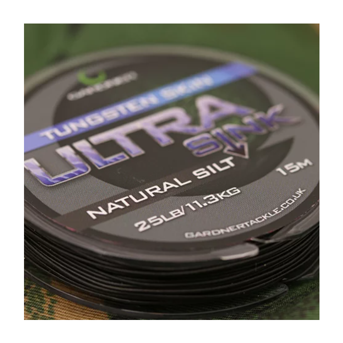 Gardner Ultra Sink Tungsten Skinned Hooklink 15m 3