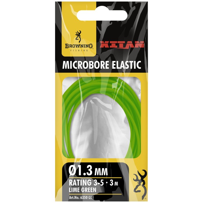 Browning Xitan Microbore Pole Elastic 3m Lime Green