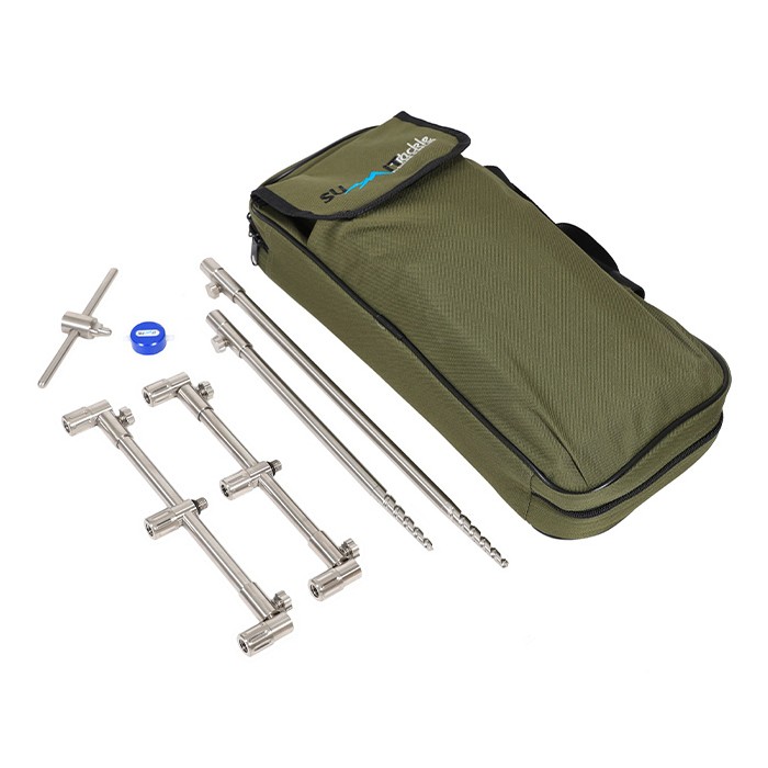 Summit Tackle 3 Rod Stainless Buzz Bar D BIT Kit