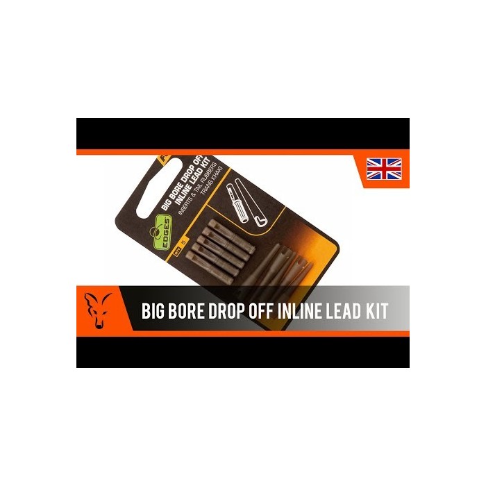 ***CARP FISHING TV*** Edges Big Bore Drop Off Inline Lead Kit