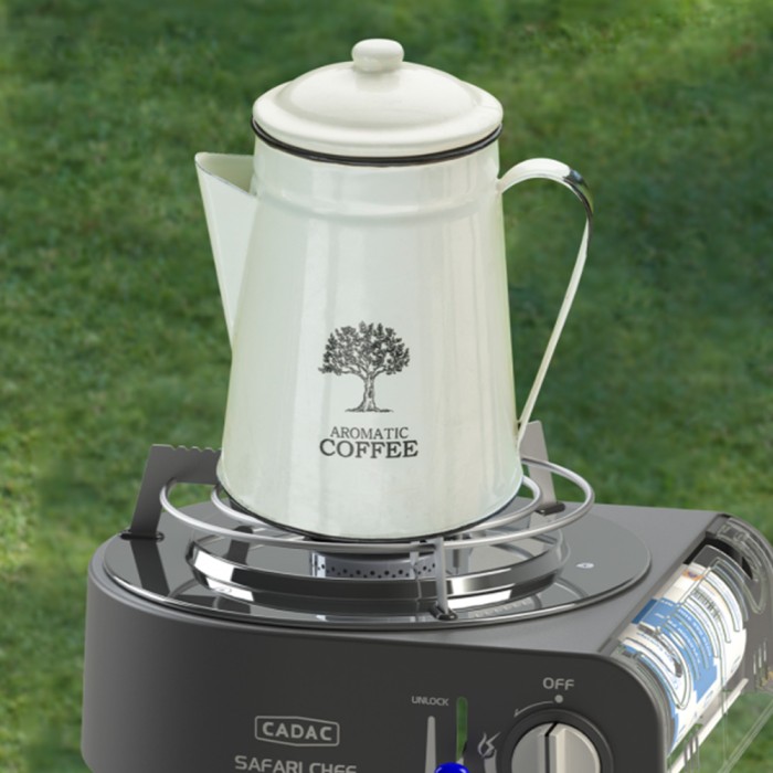 Cadac Safari Chef 30 Compact Lite BBQ In Use 1