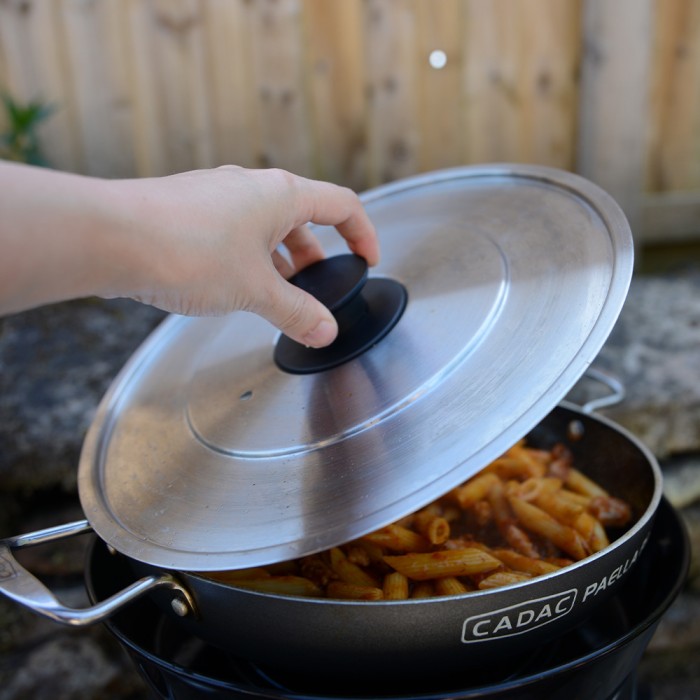 Cadac Safari Chef 30 LP BBQ In Use 6