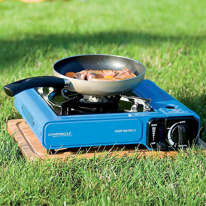 Campingaz Camp Bistro 2 Fishing Stove In Use 2