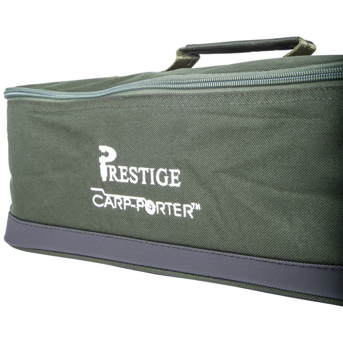 Carp Porter Green Modular Tackle Fishing Bag Branding