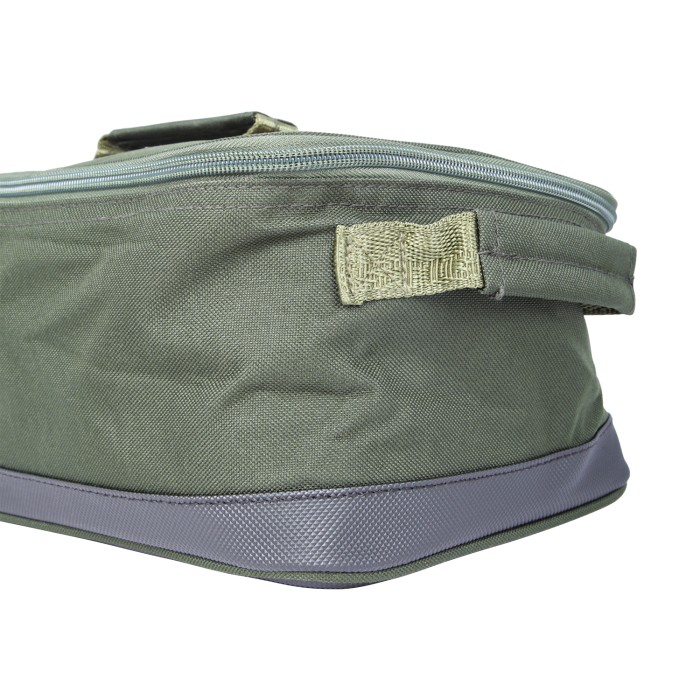 Carp Porter Green Modular Tackle Fishing Bag Close Up Side Handle