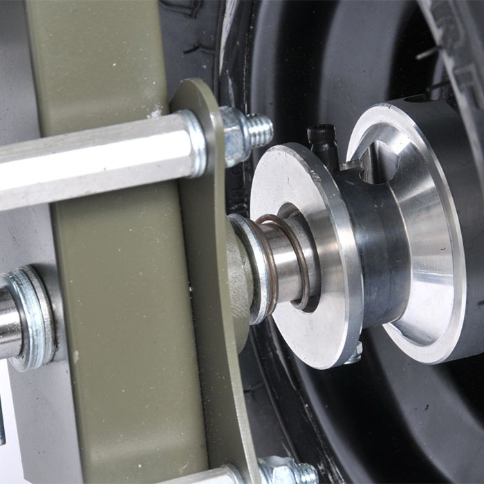 Carp Porter MK8 EVO Power Porter Barrow Close Up Hub