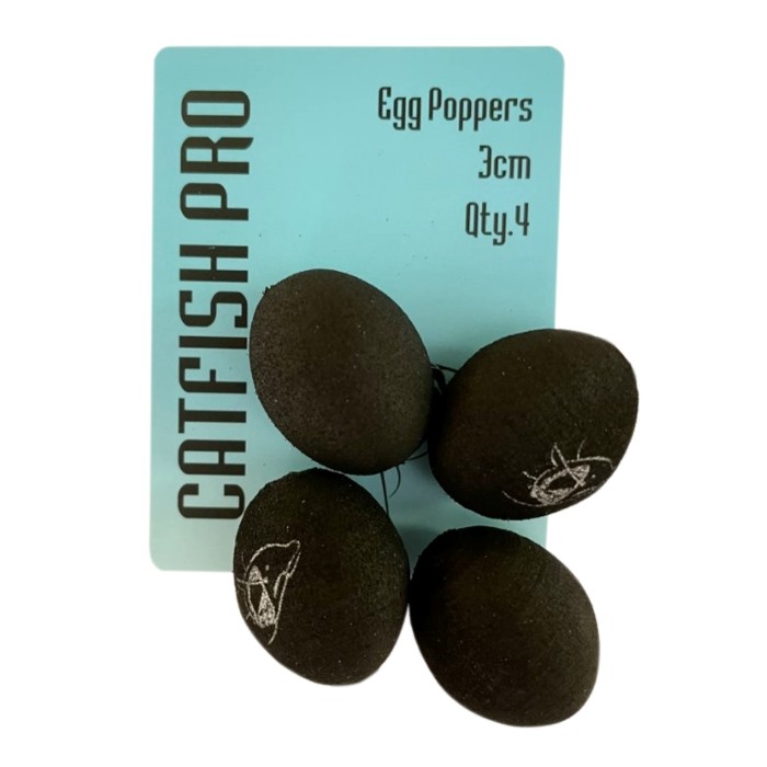 Catfish Pro Black Egg Poppers