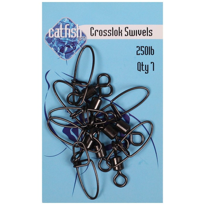 Catfish Pro Cross Lok Swivels 1