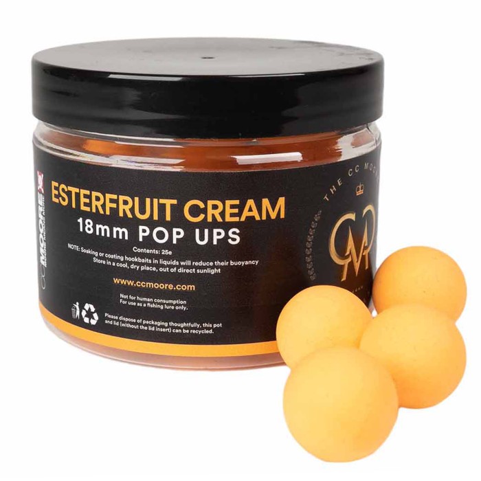CC Moore Esterfruit Cream Pop Ups 18mm