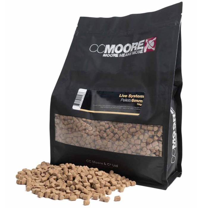 CC Moore Live System Pellets 6mm